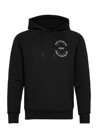 Hoodie With 'Amelia' Artwork Huppari Musta Scotch & Soda