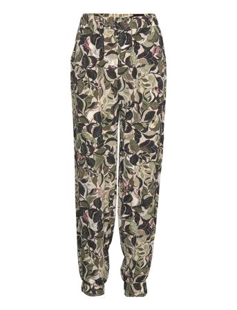 Onlnova Lux Lounge Pant Aop Wvn Green ONLY