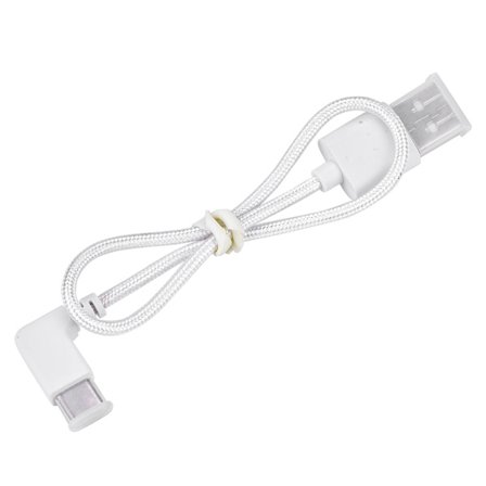 Smartphone Power Charging Adapter Kabel Tillbehör för DJI Osmo Mobile 2 (Vit-för Typ C 3.0)