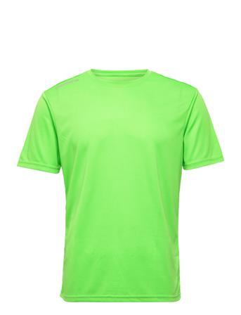 Men Core Functional T-Shirt S/S T-shirts Short-sleeved Vihreä Newline