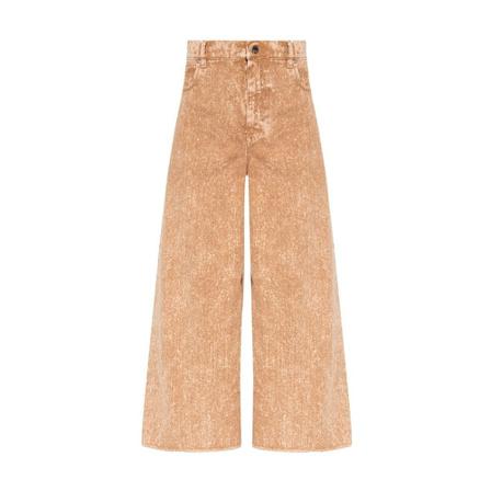 Marni Wide-legged jeans Brun, Dame