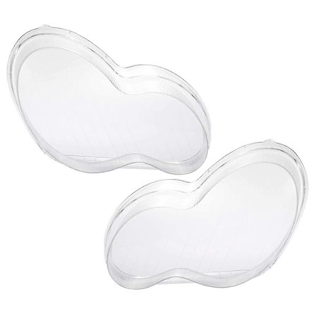 2 kpl auton etuvalojen ajovalojen linssinsuojus PC-kuori - W203 2001-2007 2038203161 2038201159