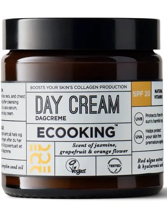 ECOOKING Day Cream Spf20 – With Fragrance - Black - 100 ML