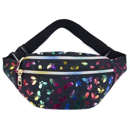 Bum Midjeväska för Flickor Mode PU Läder Vattentät