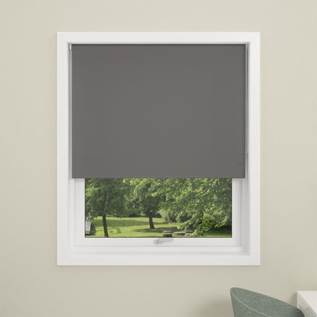 Debel Rullgardin Uni mörkläggande 180x210, grå Gardiner 180X210