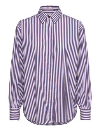 GANT | Rel Striped Volume Sleeve Shirt | 40
