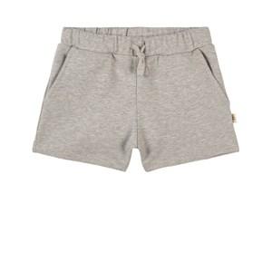 A Happy Brand Grey Melange Shorts 86/92 cm - Shorts - 86/92 cm - Grey - Mädchen