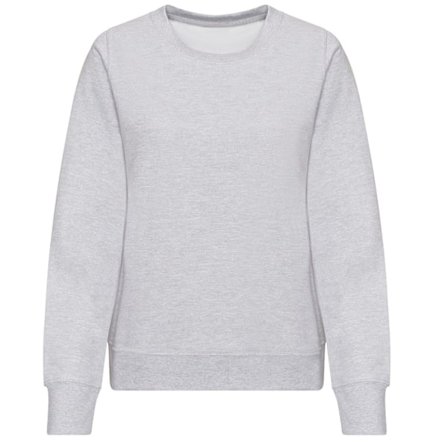 Awdis Dam/Kvinna Heather Sweatshirt M Heather Grey