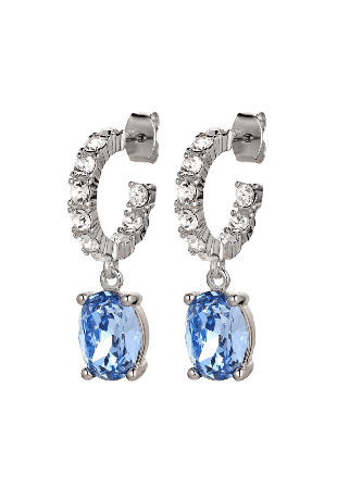 Dyrberg & Kern BARBARA SS LIGHT BLUE Örhängen Dam Blå ONESIZE