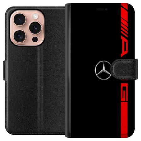 Kompatibelt Lommeboketui til Apple Apple iPhone 16 Pro Mercedes-Benz