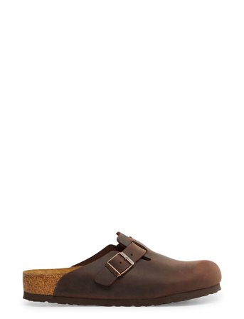Birkenstock Boston Natural Leather Oiled - Brown - 37