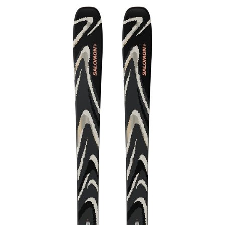 Salomon - Freeride-Ski Unisex Qst 94 Black - Black / Almond Milk / Fusion Coral