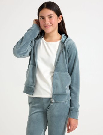 Lindex Hettegenser I Velur - Blue - 170