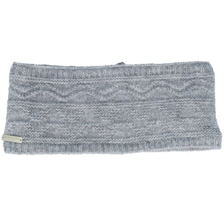 Seeberger - Grey headband Beanie - Knit Smoke Grey Headband @ Hatstore
