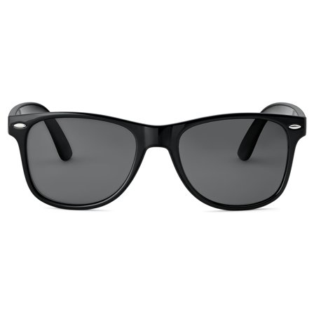 Black Polarised Retro Sunglasses for Men - Retro sunglasses