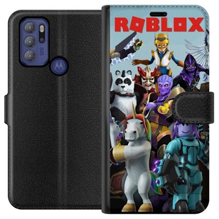 Kompatibelt Lommeboketui til Motorola Moto G60S Roblox