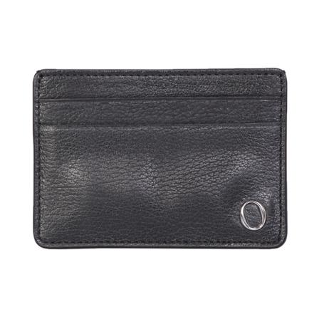 Orciani Functional leather card holder by Orciani svart, Herr Plånböcker, Herr, Storlek: ONE SIZE