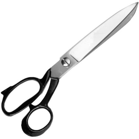 Sysaks, profesjonell skreddersaks, stoffsaks, klær, lær, jeans, rustfritt stål, 20,5 cm