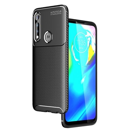 Carbon Shield Motorola Moto G Power skal - Svart
