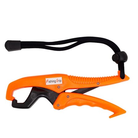 Muovinen kalapihdit, kalanohjauslaite, kalankiinnitin, kalannostin köydellä (oranssi (16cm))