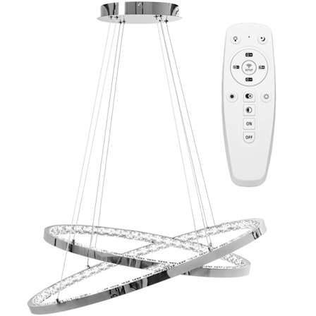 LED KRISTALL HÄNGANDE LAMPA APP771-3CP