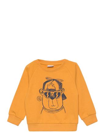 Nmmvion Ls Sweat Unb L1 Sweat-shirt Genser Oransje Name It*Betinget Tilbud