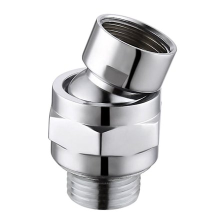 Justerbar brusearm-adapter med kugleled