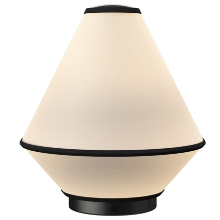 Edgeform Tafta portabel bordlampe, svart/off-white' - 'SvartOff white