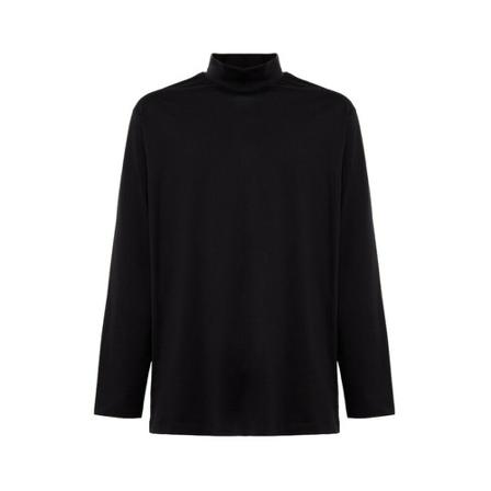 Y-3 T-Shirt Sort, Dame Rullekraver, Størrelse: L