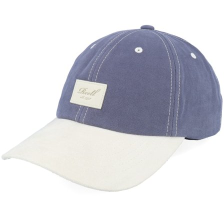 Reell - Blau Unconstructed Cap - Arc Suede Cap Ink Blue Dad Cap @ Hatstore