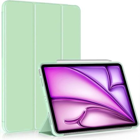 Coque til iPad Air 11" - E.F.CONNECTION - Stødabsorberende - Grøn - Foldsupport