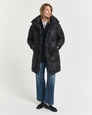 GANT - Relaxed fit dunjakke til dame black