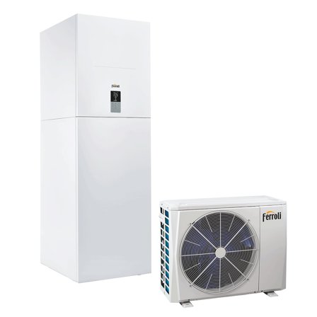 Pompa di calore aria-acqua Ferroli Omnia ST 3.2 8 kW Splittata 190 Lt R32 Inverter A++