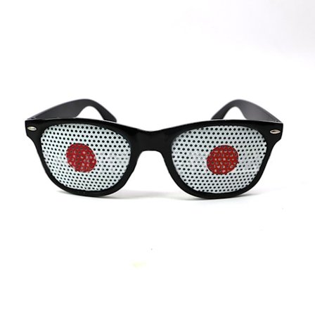 World Cup European Cup flagga klistermärke Personlig solglasögon dekoration