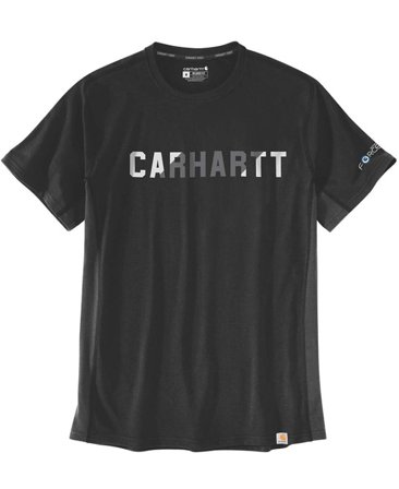Carhartt Workwear Force Flex Block Logos Black