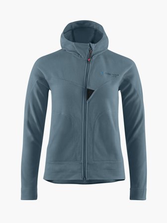 Klättermusen Sigyn Hooded Zip Women's - Thistle Blue - XS