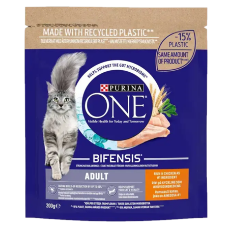 Purina ONE - Voksen Kylling 1,5 kg - Katt - Kattefôr & kattemat - Tørrfôr for katt - ZOO.no