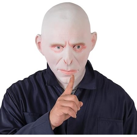 Dobby Voldemort Maske Fuld Hoved Latex Maske Cosplay Kostume Rekvisitter Sjov Halloween Fest Hovedbeklædning Tilbehør