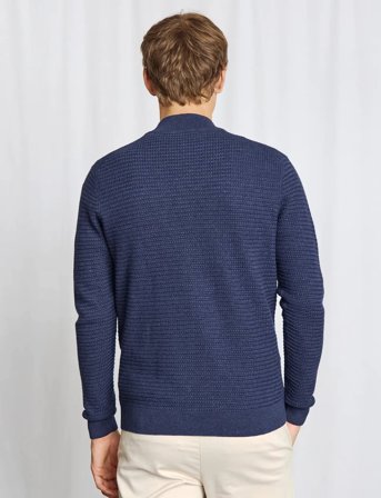 Bruun & Stengade Bs Waldis Regular Fit Knitwear - Navy - S