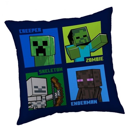 Minecraft Mob Callout dekorationkudde 40*40 cm