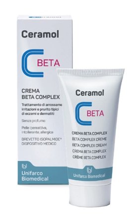 Ceramol Crema Beta Complex 50ml - Idratazione Intensa Viso