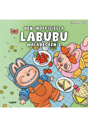 Cozy Den inofficiella Labubu målarboken 2 Skapa & pyssla Unisex ONESIZE