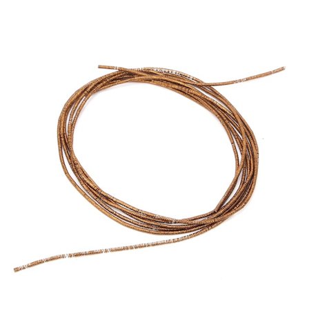 Broderigarn Kobbertråd Syning Sting Glans 1,5 mm Dia. Manuell DIY Streng Kaffe