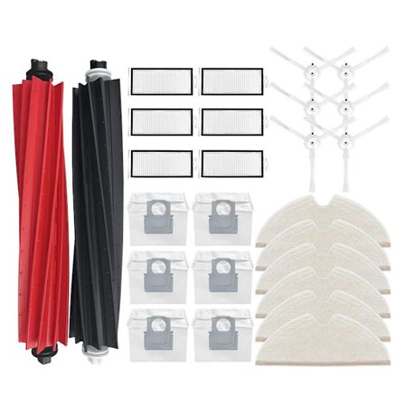 Tillbehör för Q8 Max / Q8 / Q5 Roller Sidoborste Filter Mopp Dammsäck Robotdammsugare