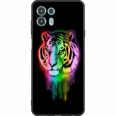 Motorola Edge 20 Lite Svart Skal Tiger