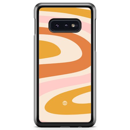 Bjornberry Skal Samsung Galaxy S10e - Orange 70-tal