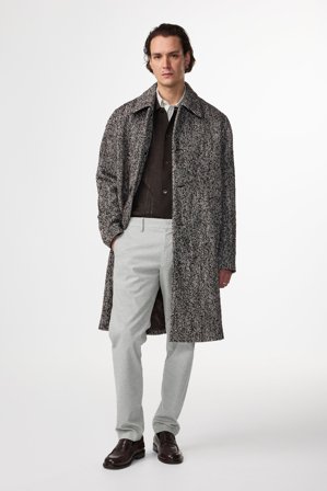 NN07 Theo Chino male Grey Cotton Blend