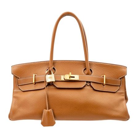 Hermès Vintage Handbags Brun, Dame Vintage Tasker, Størrelse: ONE Size