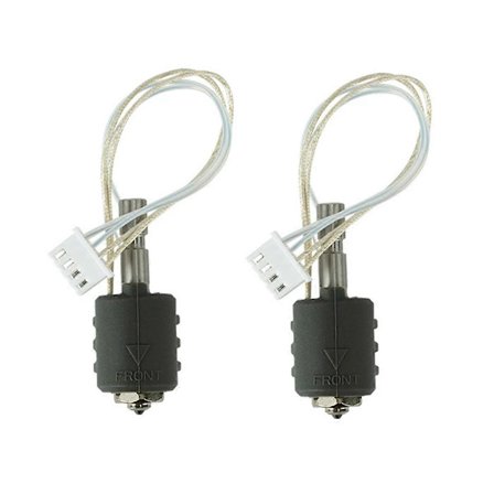 2 st för 3 Max Keramisk Hotend Integrerad Härdat Stål Munstycke Termistor Värmekomponent K3M Hotend B