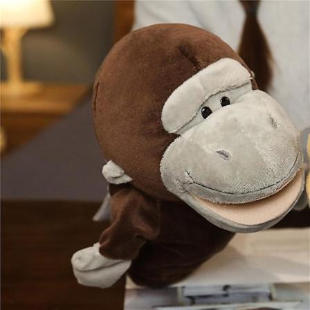 Dyr Hånd Finger Historie Dukke Kawaii Plysjdukke Pedagogisk Baby Løve Elefant Kanin Ape Giraff Myke Leker Utstoppede Dukke V Gorilla